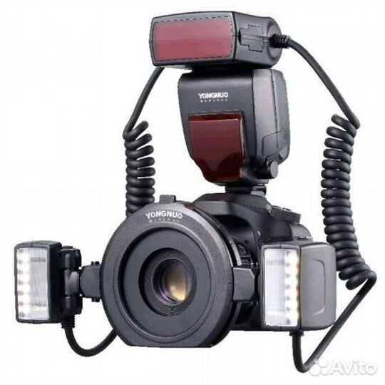 Вспышка Yongnuo YN-24EX Macro TTL для Canon новая