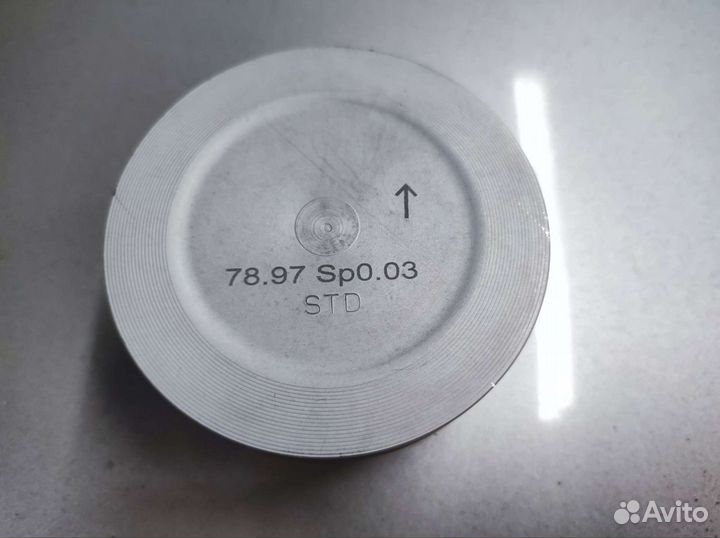 Поршень ford focus 2 1 6