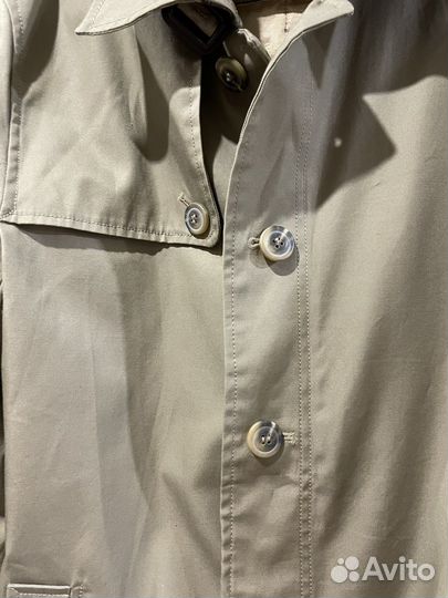 Мужской плащ тренч zolla