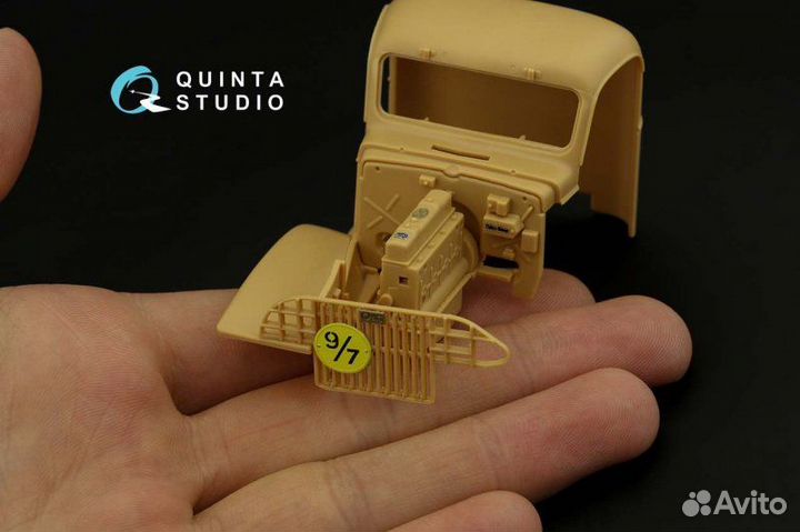 QD35060 1/35 3D Декаль интерьера GMC cckw 352 Car