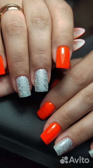 Маникюр с покрытием гель лак. Сормово