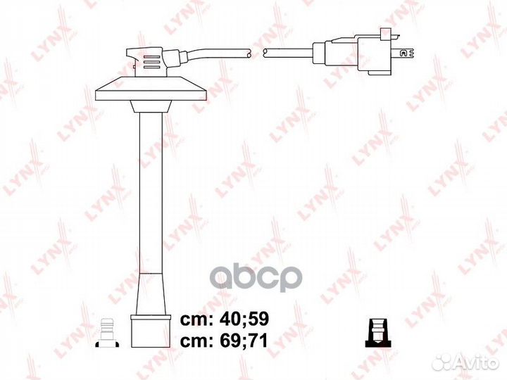 Комплект высоковольтных проводов (класс E) SPE7