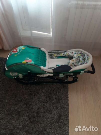Детские санки коляска