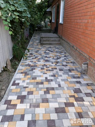 Укладка, дизайн и мощение тротуарной плитки