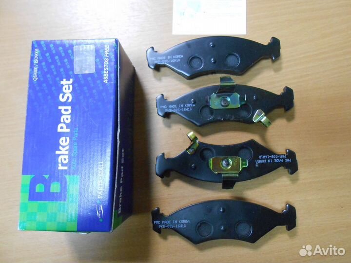 Колодки тормозные передние Киа Шума / Спортаж 1