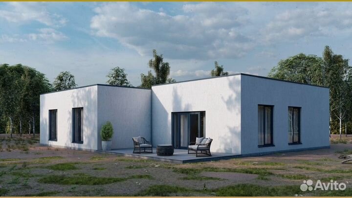 Готовый дом под ключ с парковкой