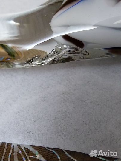 Рыбка-графинчик. Стекло.Винтаж