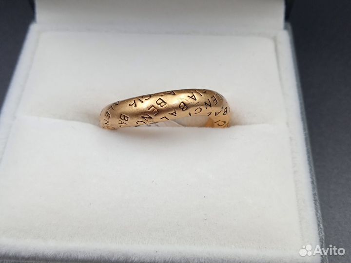 Кольцо 18р стильное