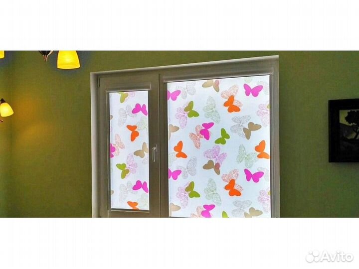 Кассетные рулонные шторы для детской Q339