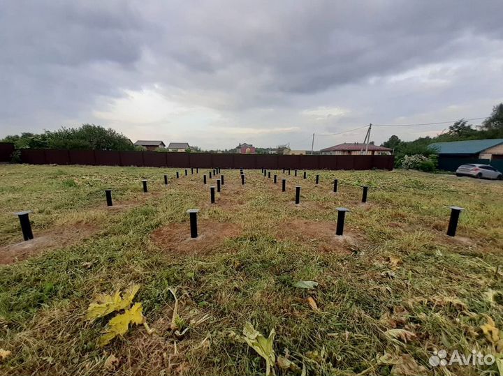 Винтовые сваи / Свайный фундамент под ключ