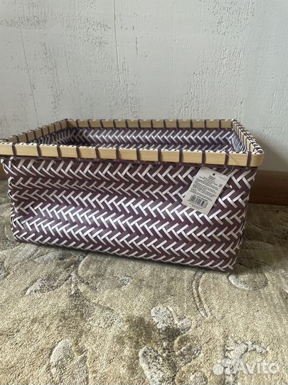 Корзина из ротанга