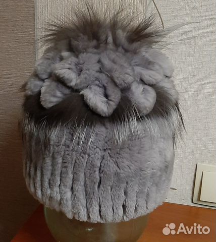 Продам шапку,вязаная норка