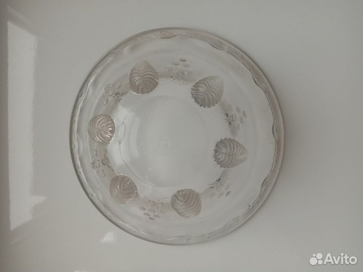 Тарелка СССР, рюмки (стаканы), Luminarc клубника