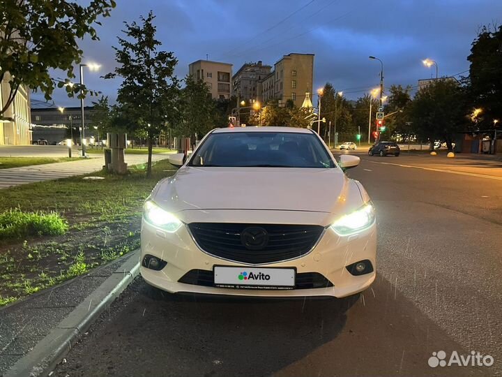 Mazda 6 2.5 AT, 2014, 93 550 км