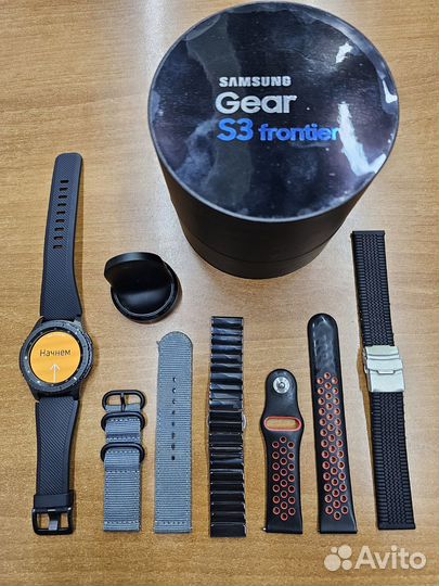 Старт часы Samsung Gear S3 frontier