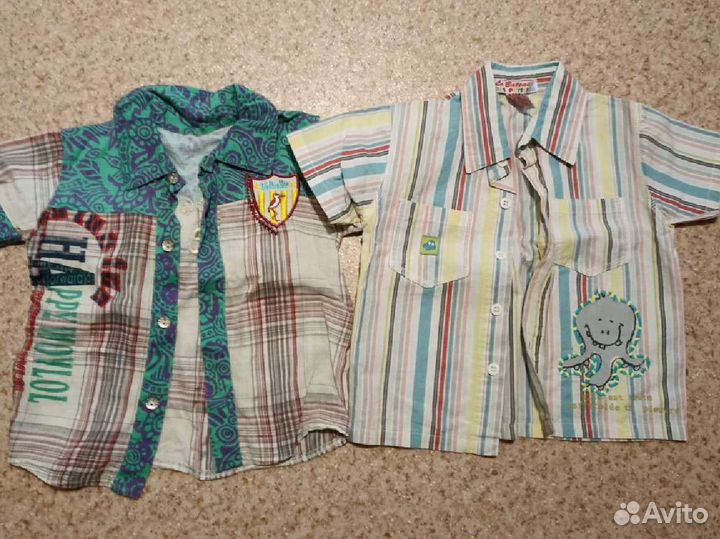 Рубашки на мальчика