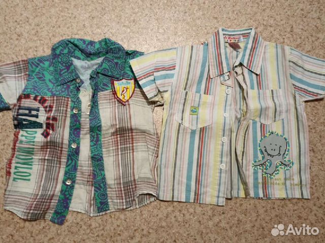 Рубашки на мальчика