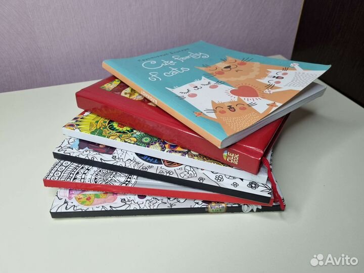 Скетчбук, антистресс блокнот
