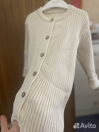 Комбенизон вязаный happy baby 80-86