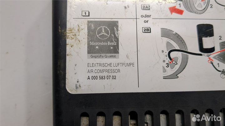 Компрессор подкачки шин Mercedes SLK R170, 2001
