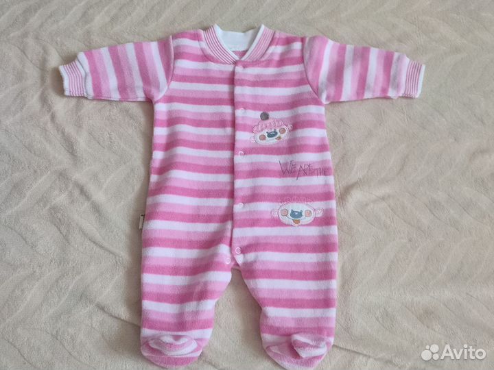 Вещи пакетом на девочку 68-74-80 до года