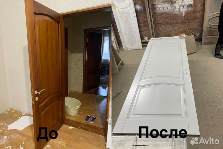 Реставрация, покраска дверей и мебели