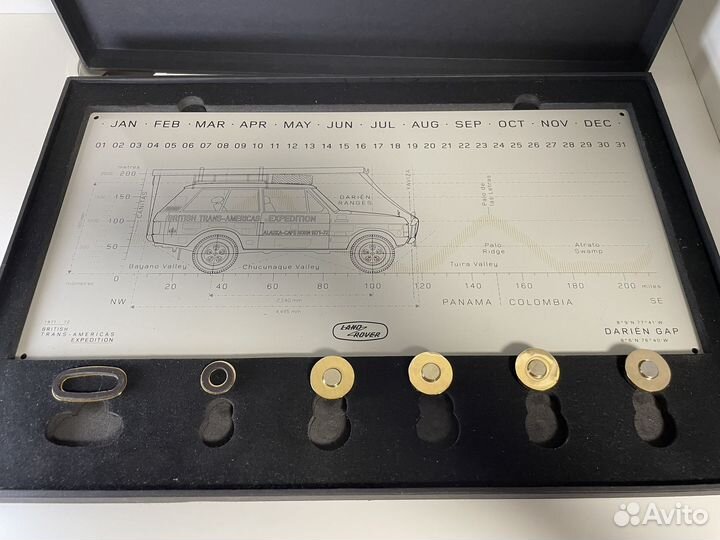 Maгнитная кaлeндaрь Lаnd Rovеr