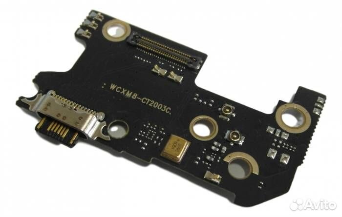 Шлейф Xiaomi Mi 8 (плата) + разъем зарядки + микро