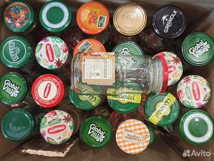 Банки стеклянные бу