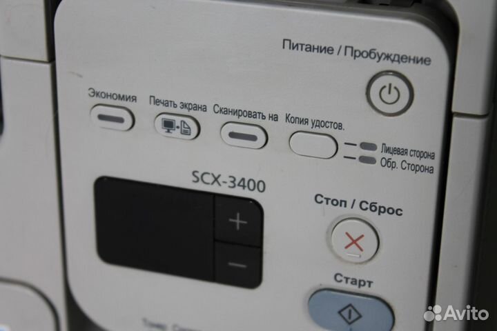 Мфу Samsung SCX-3400 (заправлен)