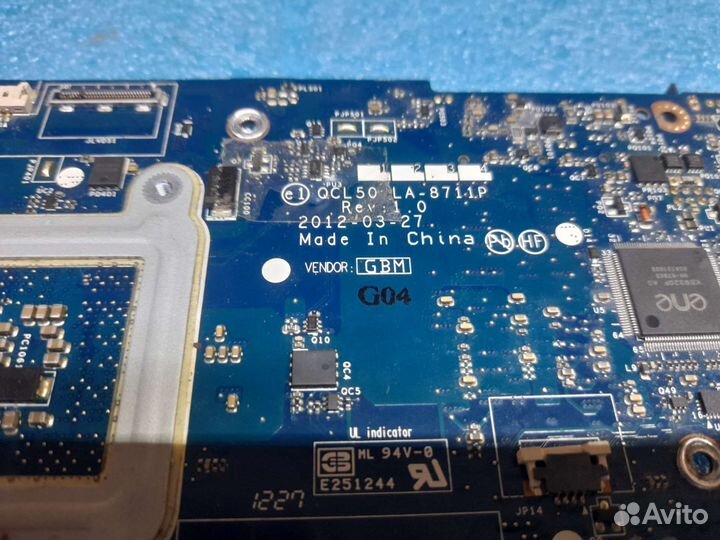 Плата для HP m6-1000 LA-8711P HM77