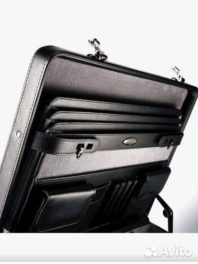 Кейс дипломат samsonite кожаный