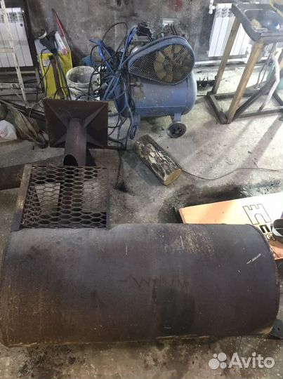 Печка в баню/гараж