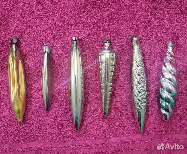 Елочные игрушки СССР