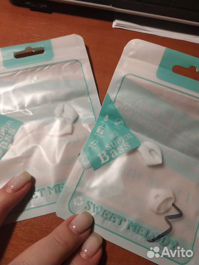 Накладки для air pods силиконовые белые