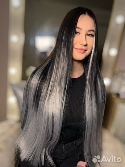 Безопасное наращивание волос