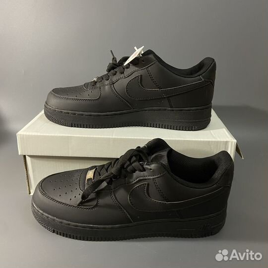 Кроссовки nike air force 1 low 07 black