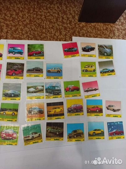 Вкладыши Bombibom 1-50