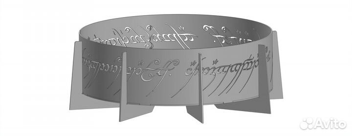 Костровой очаг. Чертежи