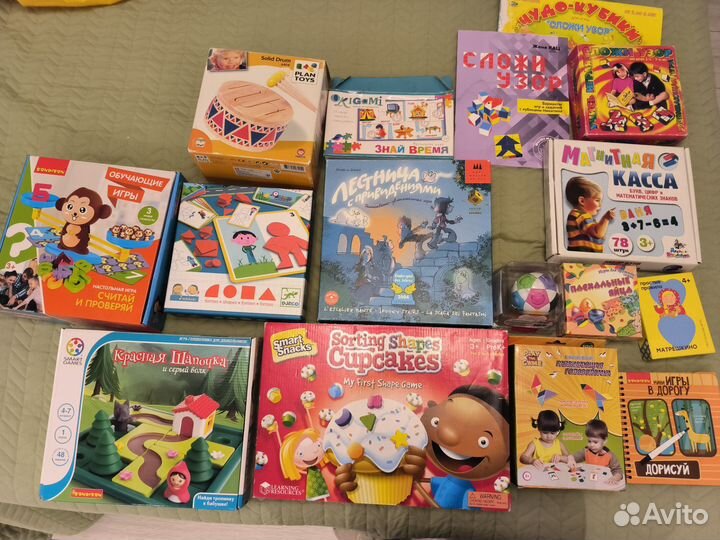 Развивающие игры 3-6 лет