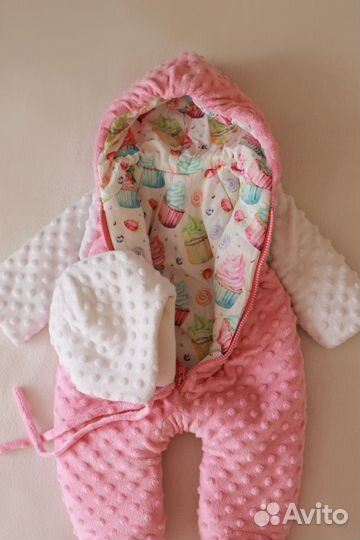 Комбинезон для девочки размер 62-68