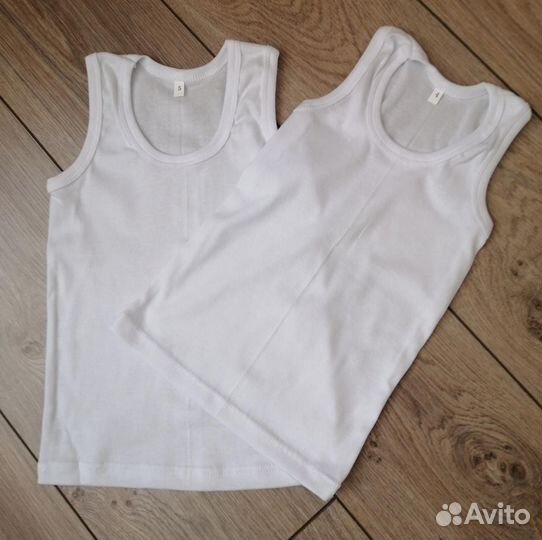 Майка белая