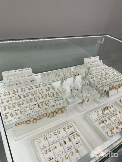 Золотая цепь двойной ромб 585 50 см