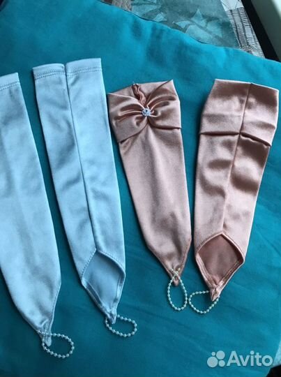 Перчатки детские атласные