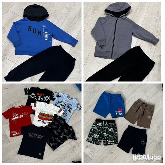 Вещи пакетом на мальчика 110-116