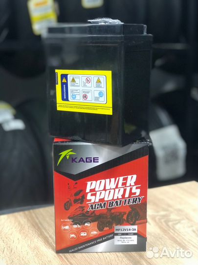 Аккумулятор мото AGM Kage YTX14AHL