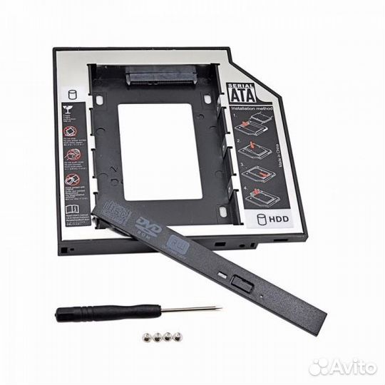 Адаптер DVD на HDD SSD для ноутбука
