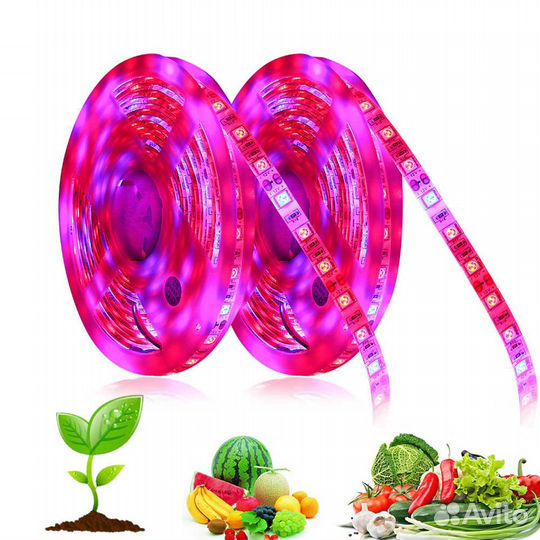 Фитолампа для растений 40вт Е40 28Led Е27