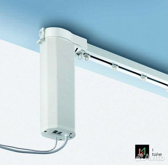 Электрокарниз для штор, рулонные шторы