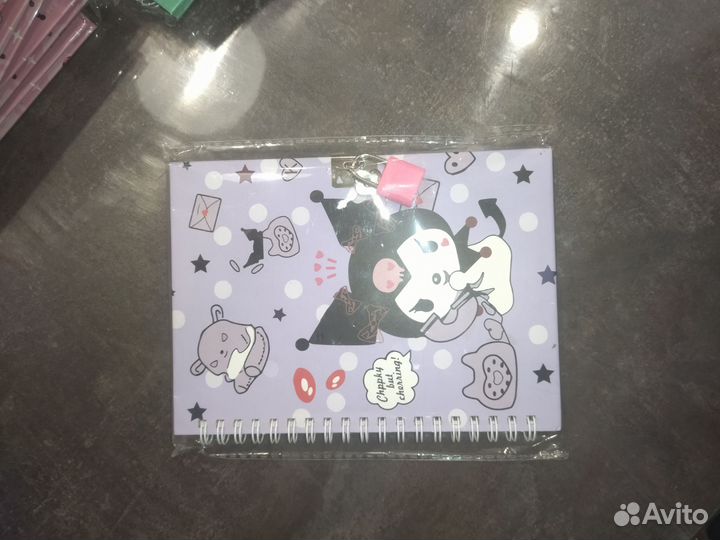 Блокнот для девочки с замочком